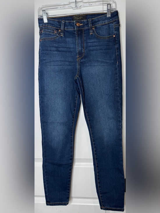 RACHEL Rachel Roy Denim - RACHEL Rachel Roy Dark Blue mid rise ankle Denim Jeans sz 6 stretch cotton blend